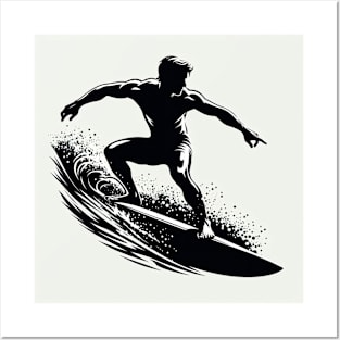 Surfing Posters and Art